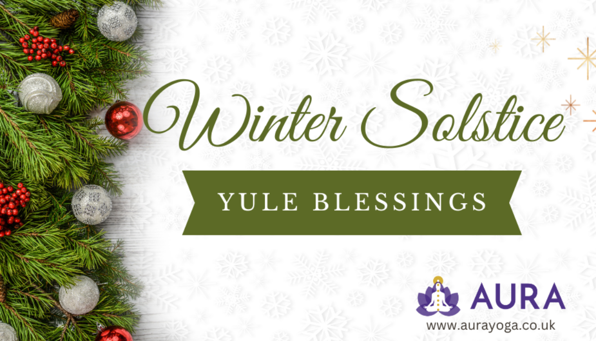 Text: Winter Solstice and Yule Blessings Aurayoga