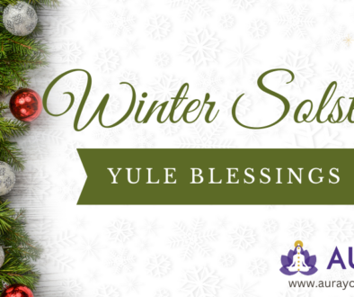 Text: Winter Solstice and Yule Blessings Aurayoga